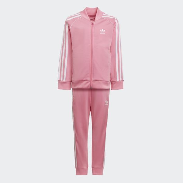 Survetement Adidas Adicolor Sst Rose