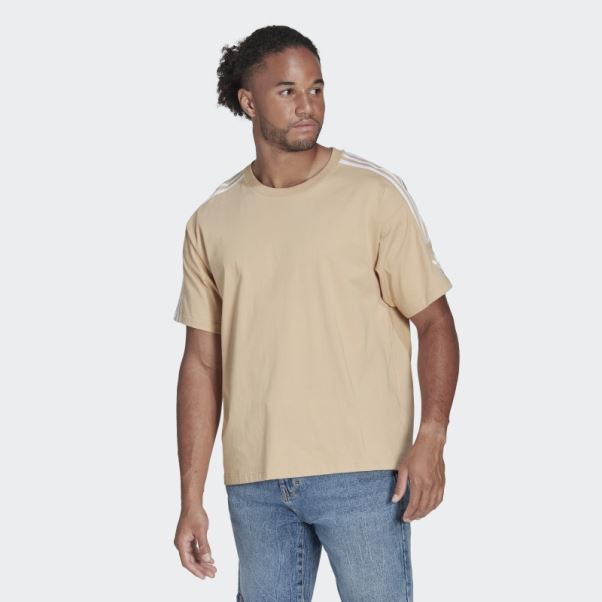 T-shirt Beige Adidas Adicolor Parley (neutre)