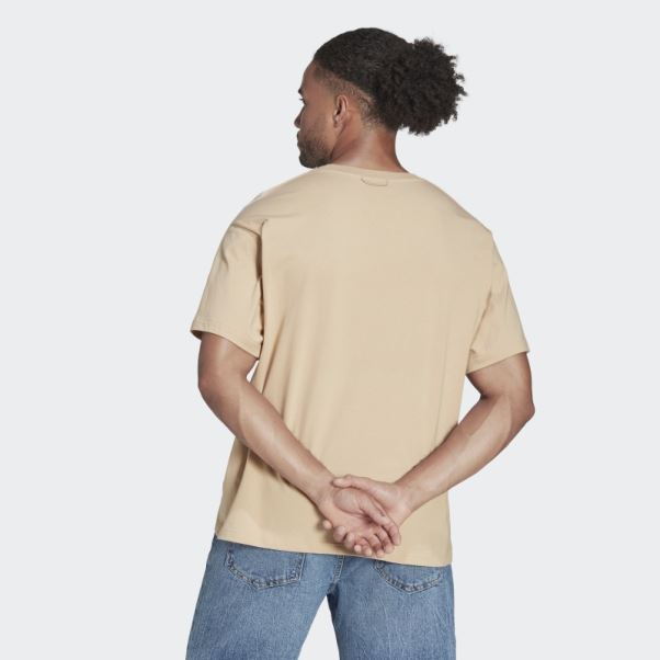 T-shirt Beige Adidas Adicolor Parley (neutre)