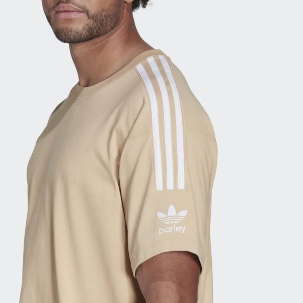 T-shirt Beige Adidas Adicolor Parley (neutre)