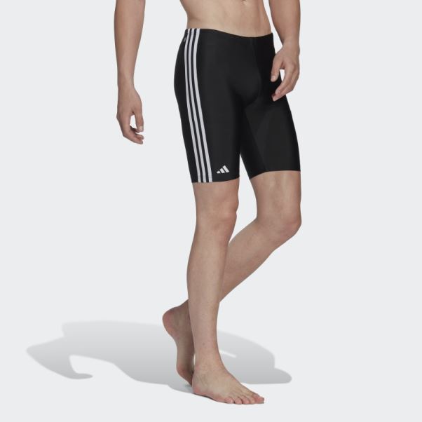Adidas Classic 3-stripes Swim Jammers Noir