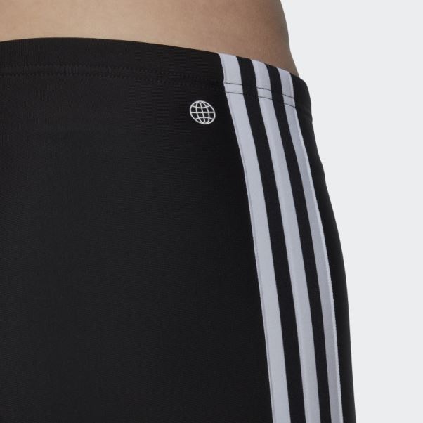 Adidas Classic 3-stripes Swim Jammers Noir