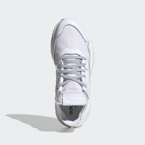Adidas Nite Jogger Chaussures Blanc