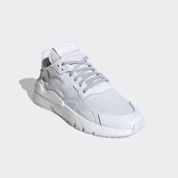 Adidas Nite Jogger Chaussures Blanc