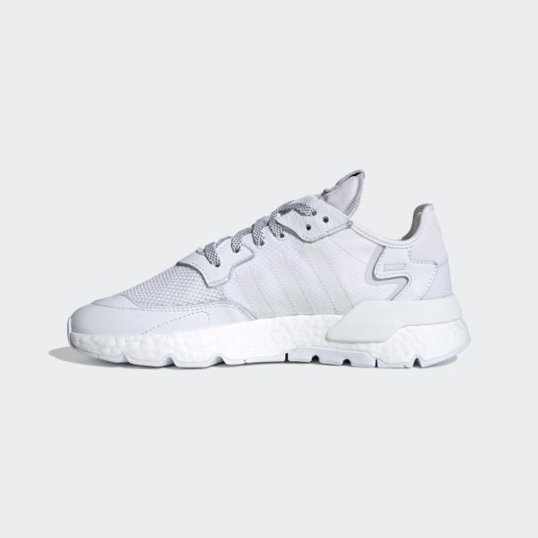 Adidas Nite Jogger Chaussures Blanc