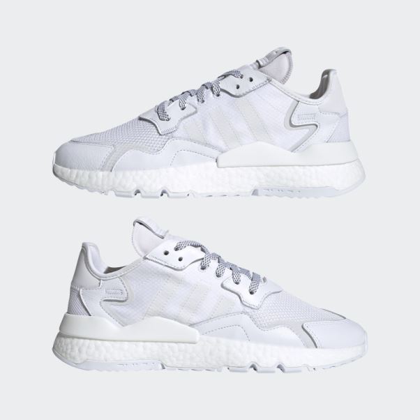 Adidas Nite Jogger Chaussures Blanc