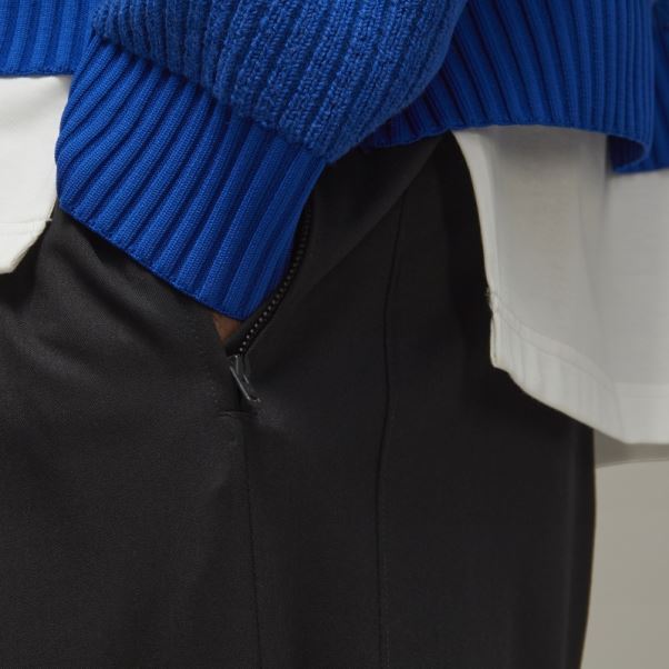 Pantalon Droit Adidas Y-3 En Laine Raffinée