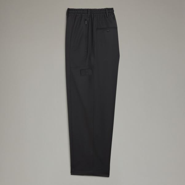 Adidas Y-3 Pantalon De Jogging Droit En Laine Raffinée