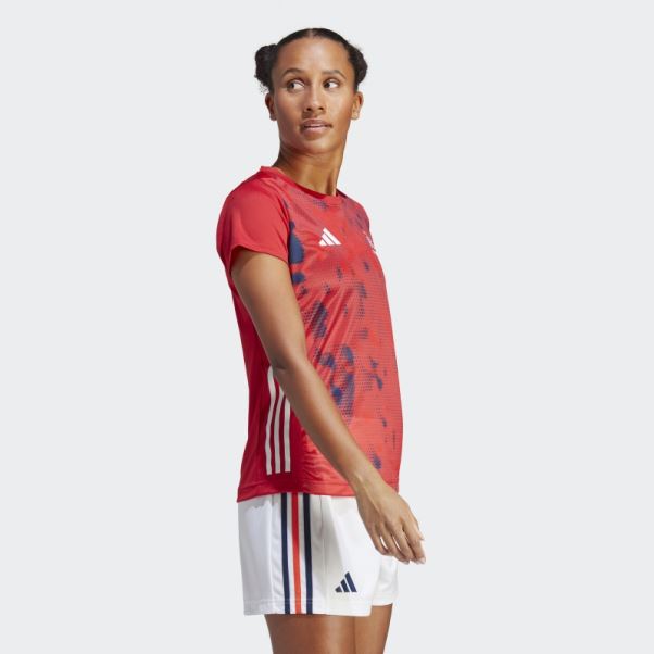 T-shirt Adidas Handball France Rouge