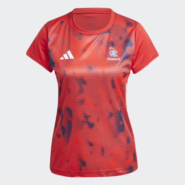 T-shirt Adidas Handball France Rouge