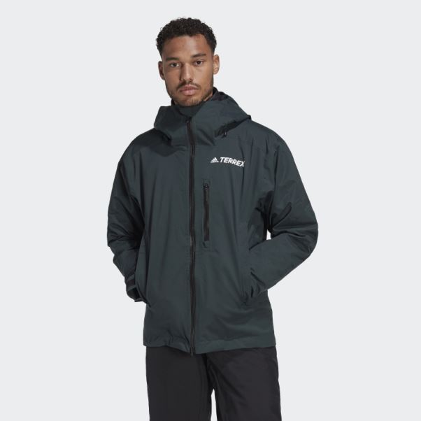 Veste Trois En Un Adidas Resort Vert