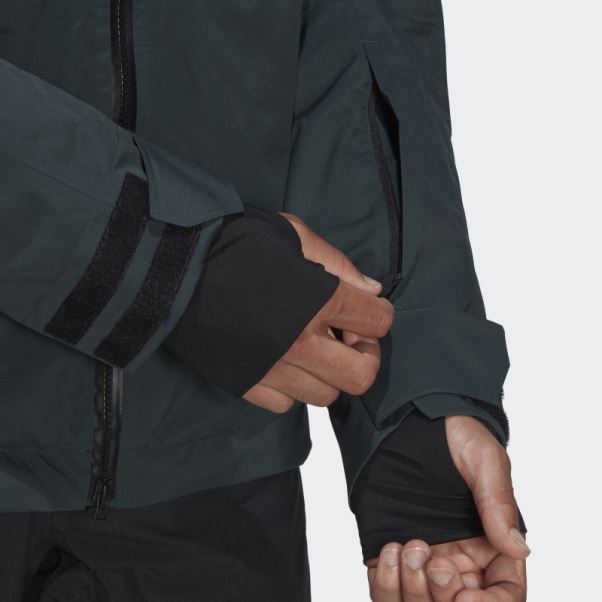 Veste Trois En Un Adidas Resort Vert