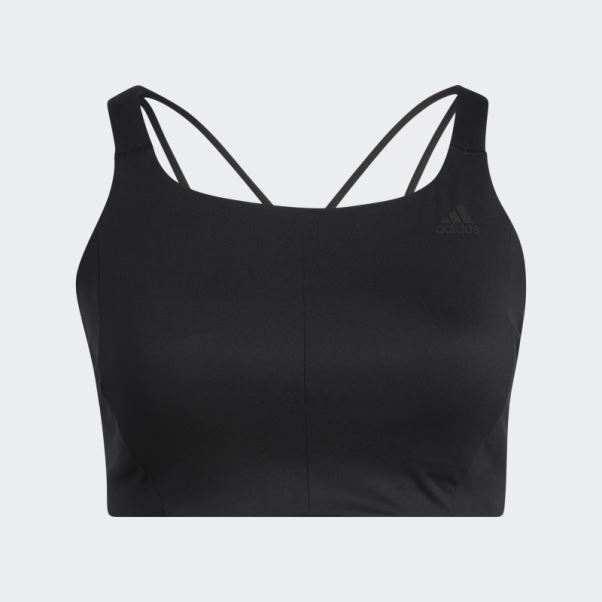 Soutien-gorge Coreflow Medium-support (taille Plus) Noir Adidas