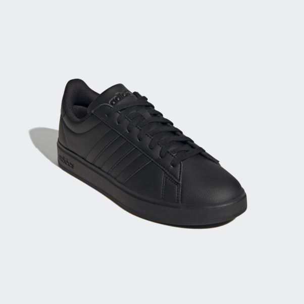 Adidas Grand Court Cloudfoam Confort Chaussures Noir