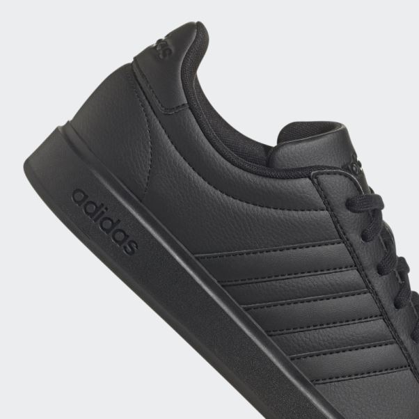 Adidas Grand Court Cloudfoam Confort Chaussures Noir