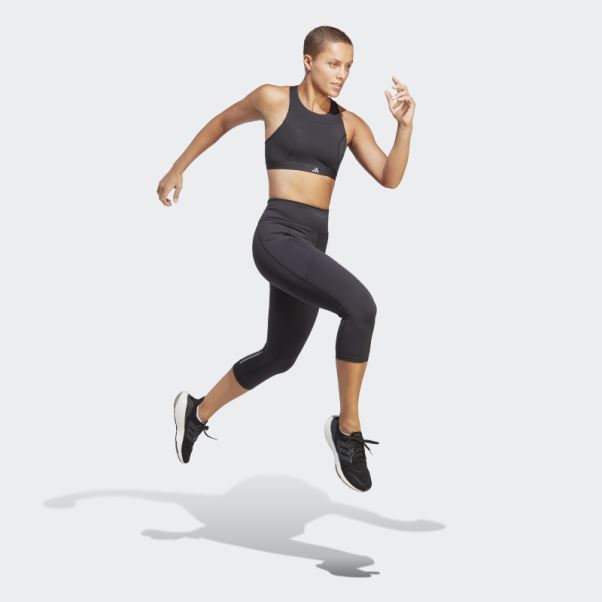 Legging Adidas Dailyrun 3/4 Noir