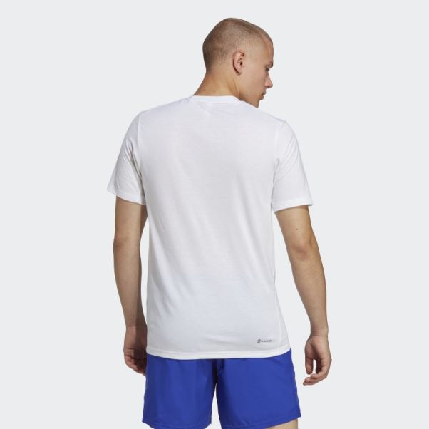 T-shirt D'entraînement Feelready Train Essentials Adidas Blanc