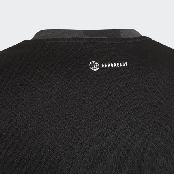 Conçu Pour Déplacer Le Tee-shirt Camo Adidas Noir
