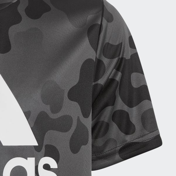Conçu Pour Déplacer Le Tee-shirt Camo Adidas Noir