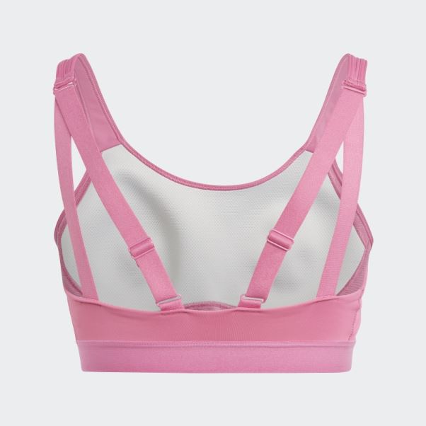 Soutien-gorge D'entraînement à Maintien élevé Adidas Tlrd Move Fuchsia