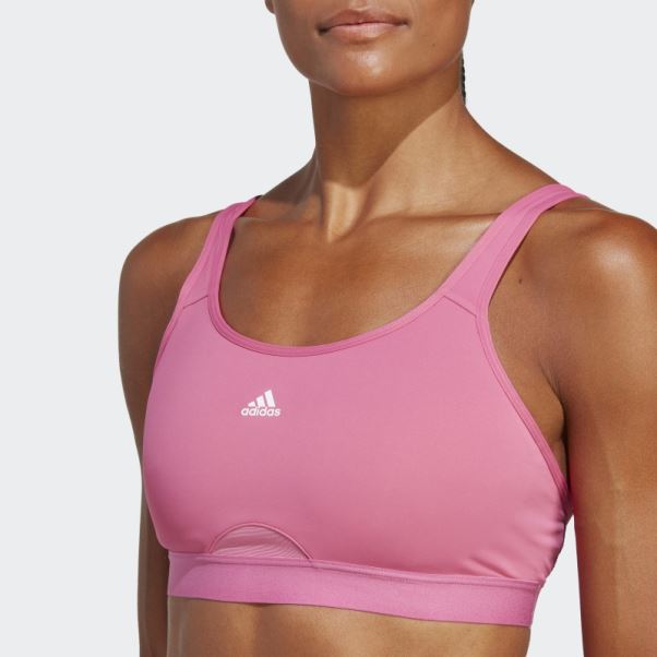 Soutien-gorge D'entraînement à Maintien élevé Adidas Tlrd Move Fuchsia