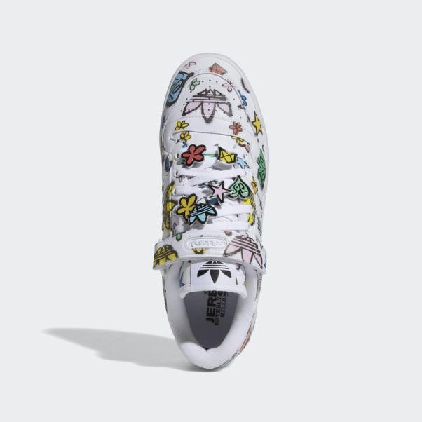 Adidas Jeremy Scott Forum 84 Low Mono Chaussures Noir Mode