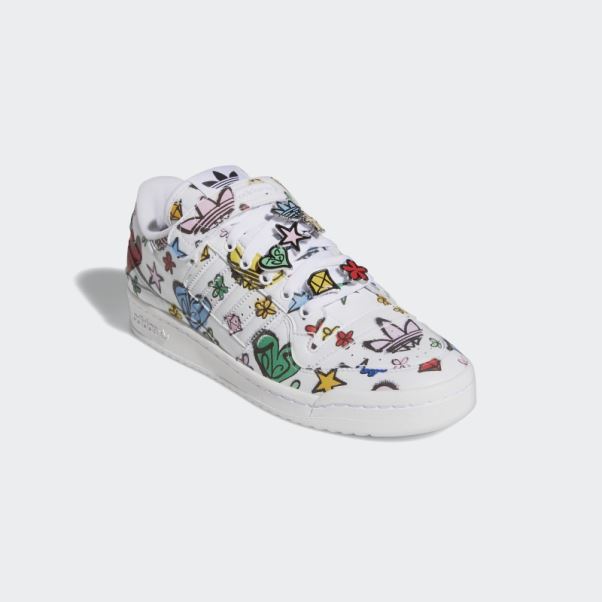 Adidas Jeremy Scott Forum 84 Low Mono Chaussures Noir Mode