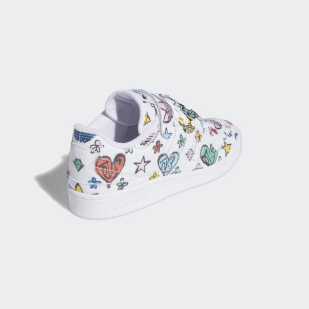 Adidas Jeremy Scott Forum 84 Low Mono Chaussures Noir Mode