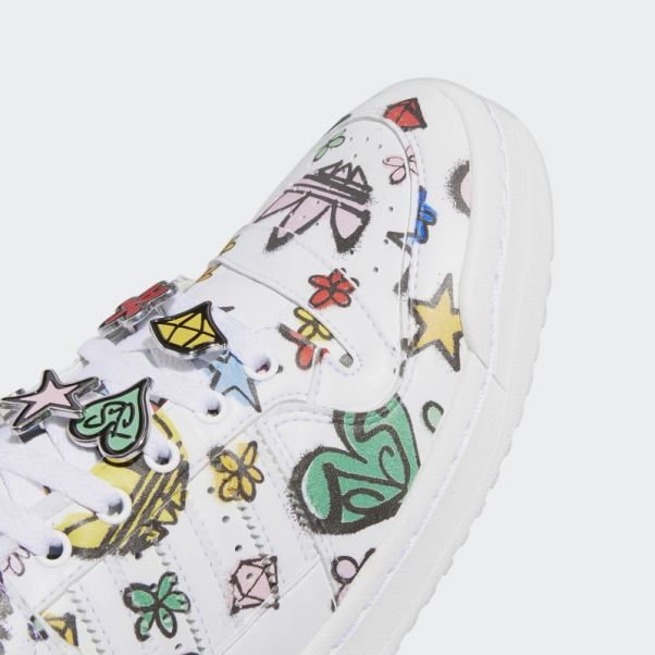 Adidas Jeremy Scott Forum 84 Low Mono Chaussures Noir Mode