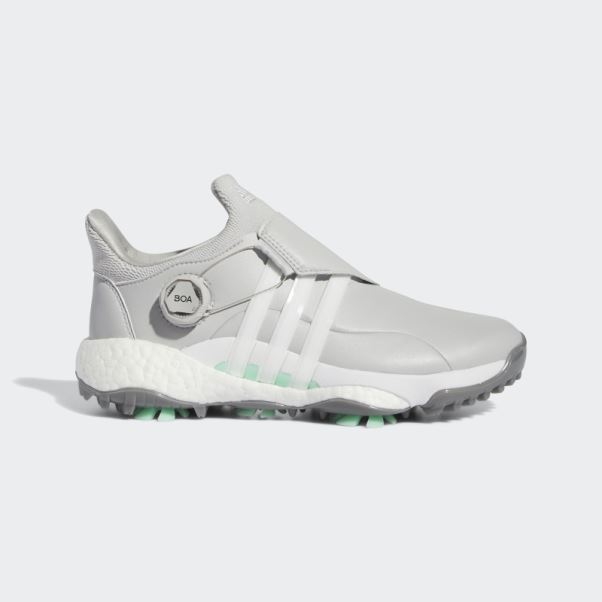 Tour360 22 Boa Chaussures De Golf En Polyester Recyclé Pour Femme Gris Adidas