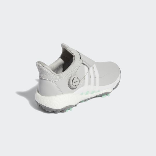 Tour360 22 Boa Chaussures De Golf En Polyester Recyclé Pour Femme Gris Adidas