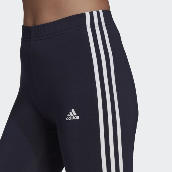 Short Cycliste Adidas Essentials 3 Bandes Encre