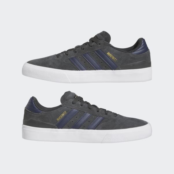 Chaussures Adidas Busenitz Vulc 2 Or Métallique