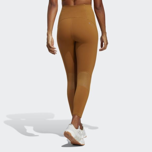 Leggings D'entraînement Hiit Sur Mesure 7/8 Bronze Adidas