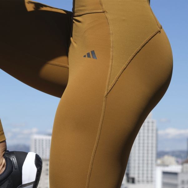 Leggings D'entraînement Hiit Sur Mesure 7/8 Bronze Adidas