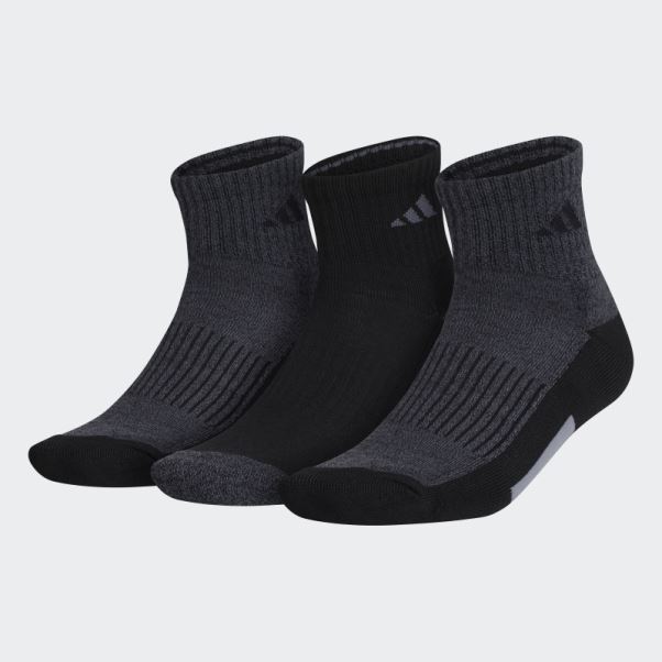 Chaussettes Adidas Cushioned X Quarter Noires 3 Paires