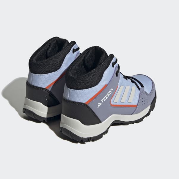 Chaussures De Randonnée Adidas Terrex Hyperhiker Mid Bleu Aube