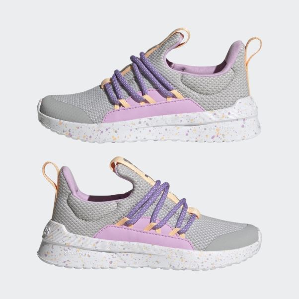 Lite Racer Adapt 4.0 Slip-on Chaussures à Lacets Gris Adidas