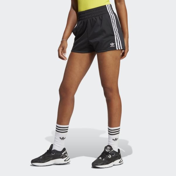Adidas Short 3 Bandes Noir