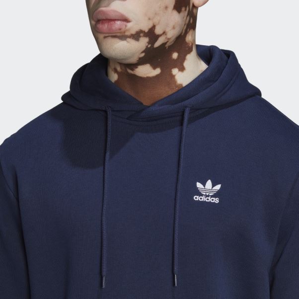 Adicolor Essentials Sweat à Capuche Trèfle Night Indigo Adidas