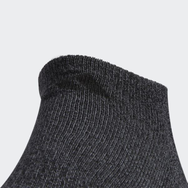 Adidas Chaussettes Invisibles Athlétiques 6 Paires Noir