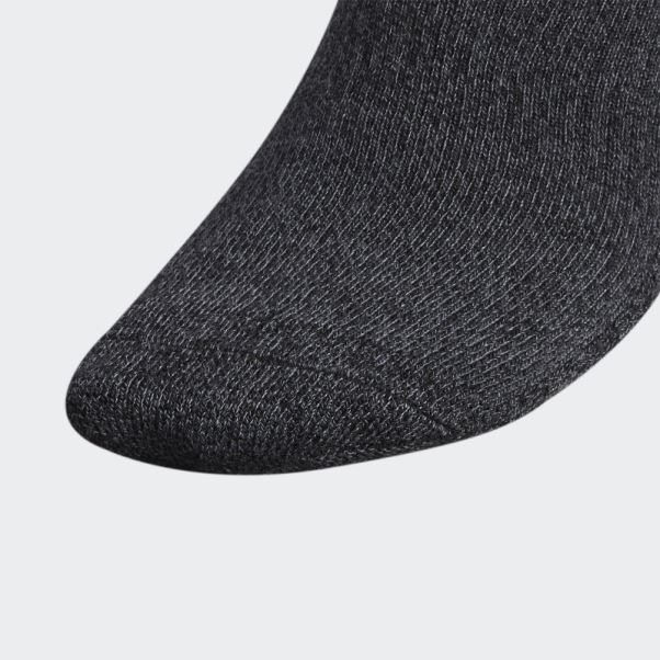 Adidas Chaussettes Invisibles Athlétiques 6 Paires Noir