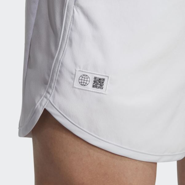 Short De Course Adidas Made To Be Remade Blanc