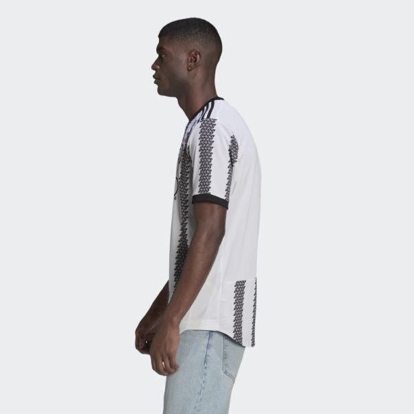 Maillot Authentique Domicile Juventus 22/23 Blanc Adidas