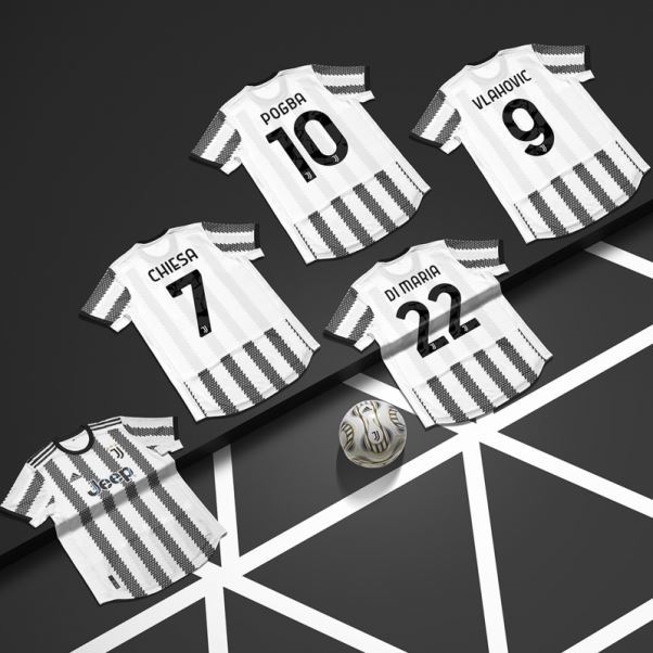 Maillot Authentique Domicile Juventus 22/23 Blanc Adidas