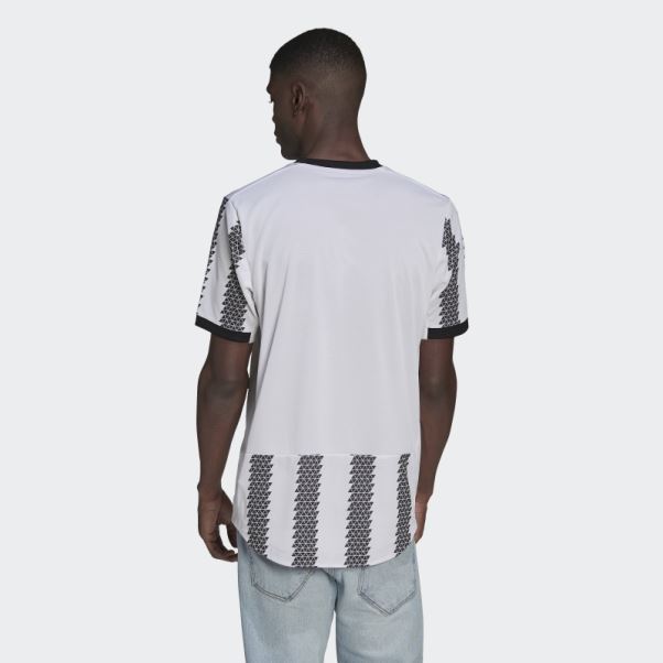 Maillot Authentique Domicile Juventus 22/23 Blanc Adidas