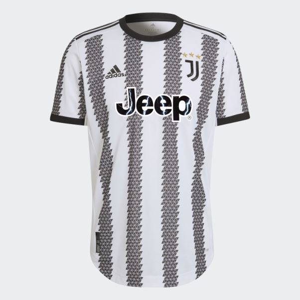 Maillot Authentique Domicile Juventus 22/23 Blanc Adidas