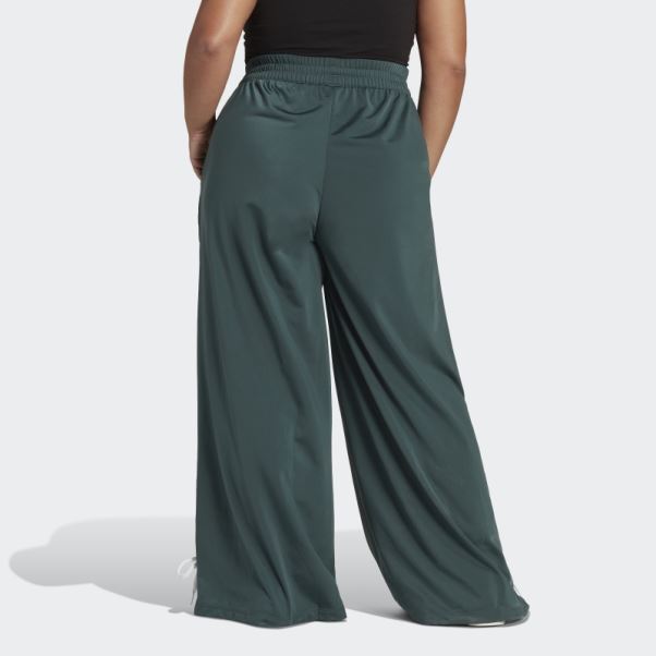 Pantalon Large Lacé Toujours Original Vert Minéral (taille Plus) Adidas