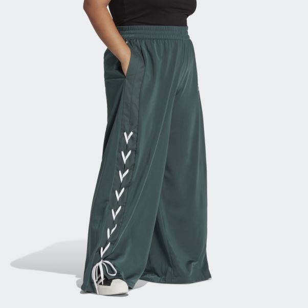 Pantalon Large Lacé Toujours Original Vert Minéral (taille Plus) Adidas
