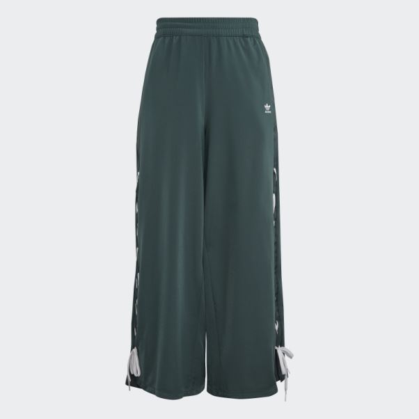 Pantalon Large Lacé Toujours Original Vert Minéral (taille Plus) Adidas